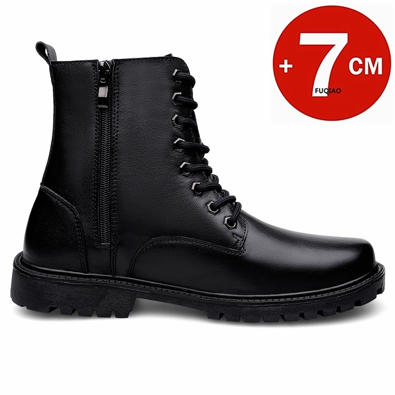 Męskie buty na koturnie ze skó – Men'S Shoes Increase Height recenzja i cena