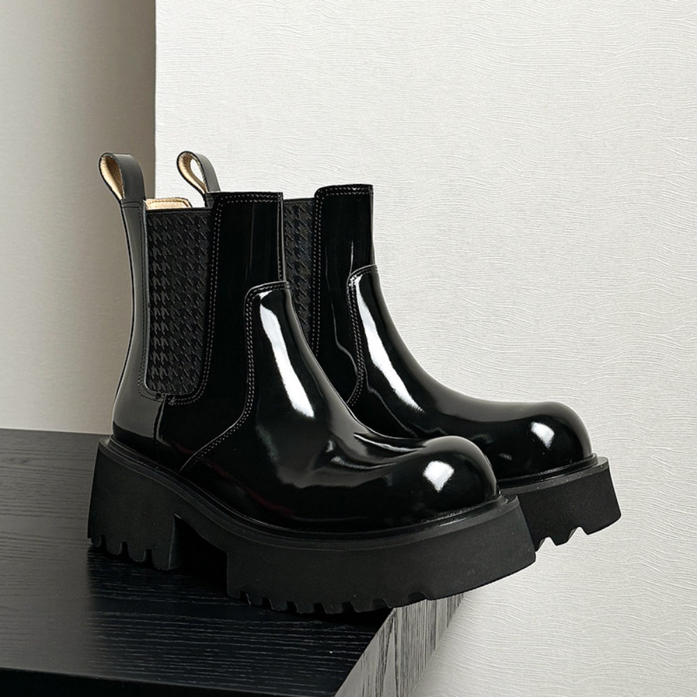 Męskie buty Chelsea na zimę, b – Men'S Shoes Increase Height recenzja i cena