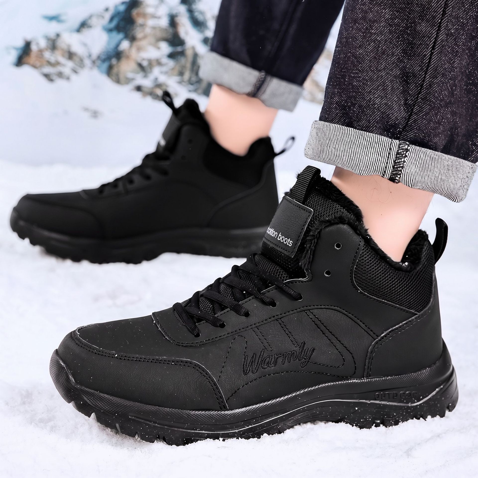 Męskie buty z bawełny, z grubą – Men'S Shoes Hoka Sale recenzja i cena