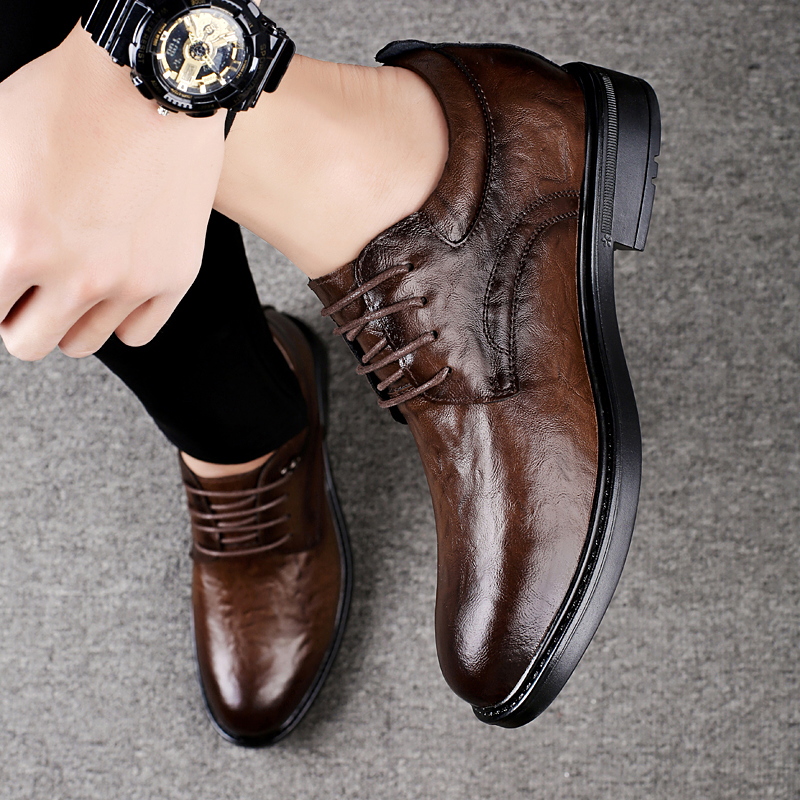 Skórzane buty casual z podwyżs – Men'S Shoes With Height Increase recenzja i cena