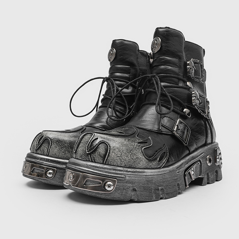Męskie buty motocyklowe w styl – Men'S Shoes Increase Height recenzja i cena